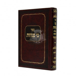 Mei Menuchos - Kiddushin - Makos  /  מי מנוחות - קידושין - מכות