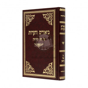 Biurim Vehaaros Kiddushin  /  ביאורים והערות קידושין