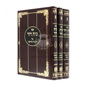 Bais Dovid Hilchos Shechita v'Treifos        /         בית דוד - שחיטה וטריפות - ג כרכים