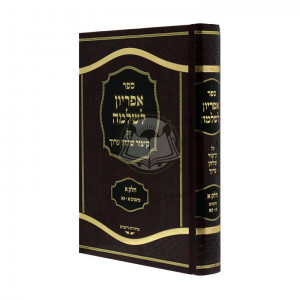 Aphiryon Lishlomo Vol 1 / אפריון לשלמה על קיצור שולחן ערוך חלק א'
