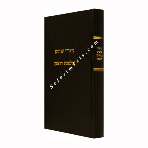 Biurei Inyanim Bemleches Hotzaoh - Masechet Shabbos