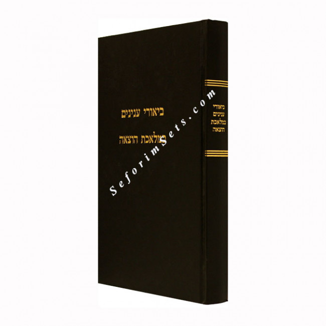 Biurei Inyanim Bemleches Hotzaoh - Masechet Shabbos