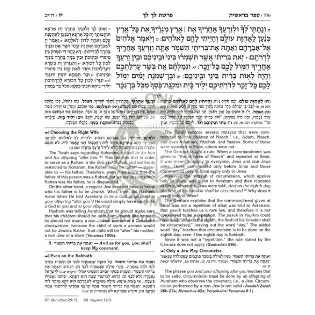 Milstein Edition Chumash with the Teachings of the Talmud - Sefer Vayikra Milstein Edition Chumash with the Teachings of the Talmud - Sefer Vayikra