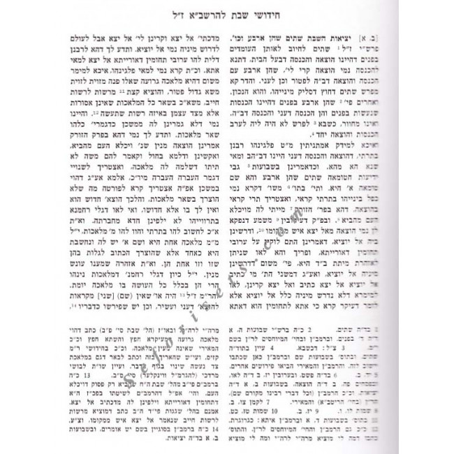 Chidushei Harashba  Mesechet Shabbos  /  חידושי הרשב"א מסכת שבת