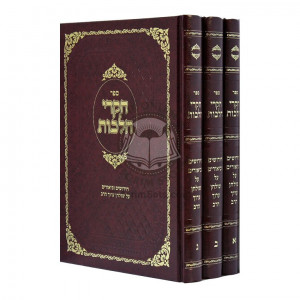 Chikrei Halachos    /    חקרי הלכות