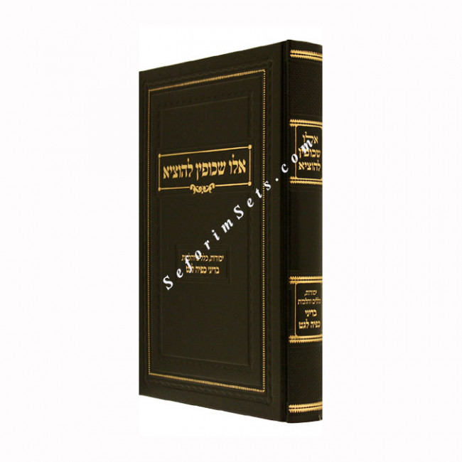 Eilu Shekofin L'Hotzie      /     אלו שכופין להוציא