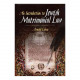 An Introduction To Jewish Matrimonial Law (Cohen)