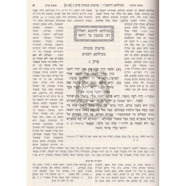 Mechilta D'Rashbi       /       מכילתא דרשב"י