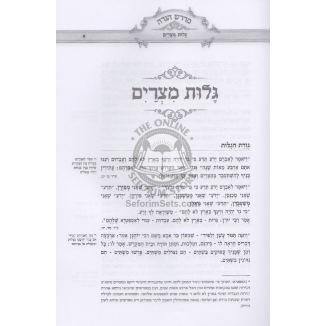 Midrash Hagaddah - Midrashei Yetzias Mitzraim / מדרש הגדה - מדרשי יציאת מצרים Midrash Hagaddah - Midrashei Yetzias Mitzraim / מדרש הגדה - מדרשי יציאת מצרים