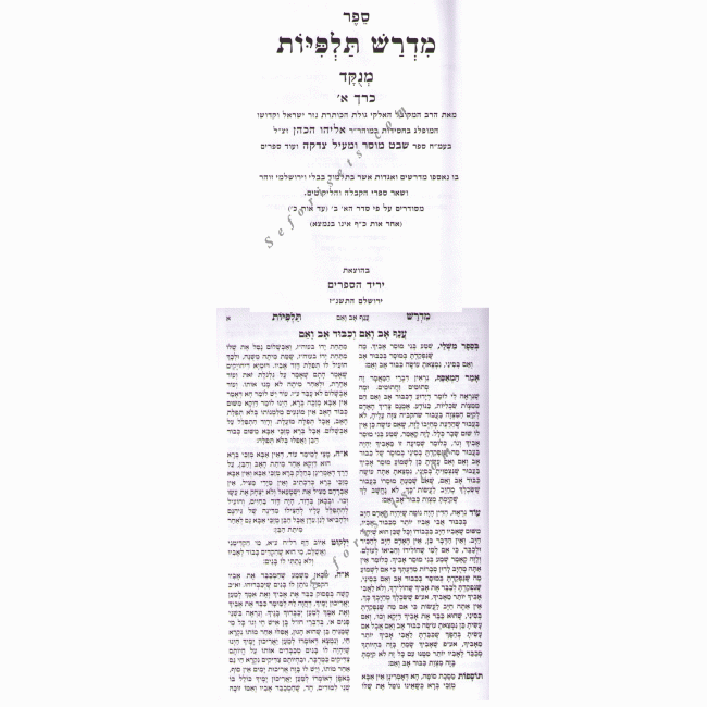 Midrash Talpiyos     /    מדרש תלפיות