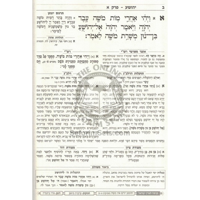 Nach Mikraos Gedolos Yehoshua   /   נ"ך מקראות גדולות יהושע