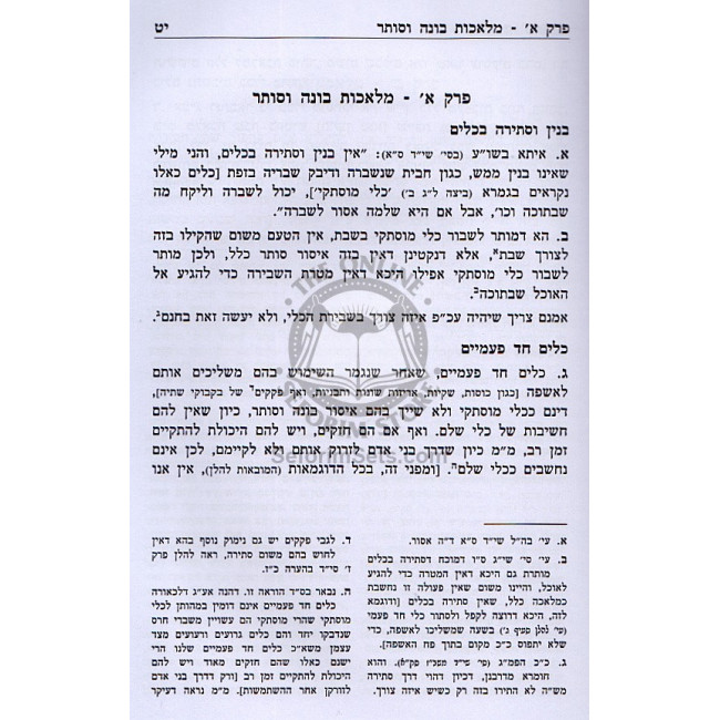 Piha Poschah B'chochmah / פיה פתחה בחכמה - הלכות שבת