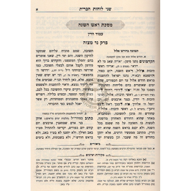 Shaloh Hamevuar - Al Hashas / של"ה המבואר - על הש"ס