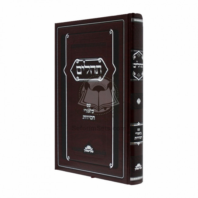 Tehillim Im Biurei Chassidus - Large   /   תהלים עם ביאורי חסידות – ענק