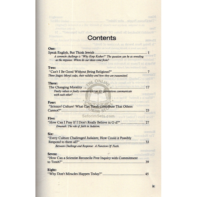 Think Jewish (Posner)  