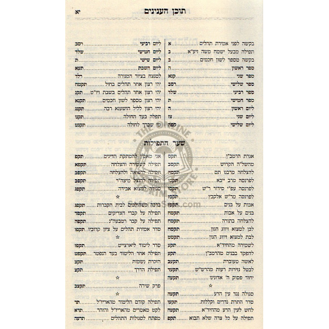 Tehillim Matok Midvash Small  /  תהלים מתוק מדבש קטן