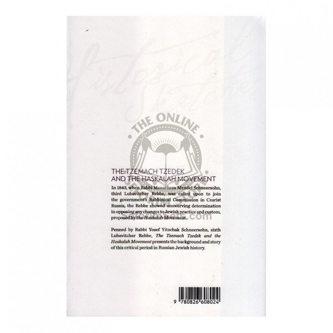 Tzemach Tzedek & the Haskalah Movement - Historical Sketches Tzemach Tzedek & the Haskalah Movement - Historical Sketches