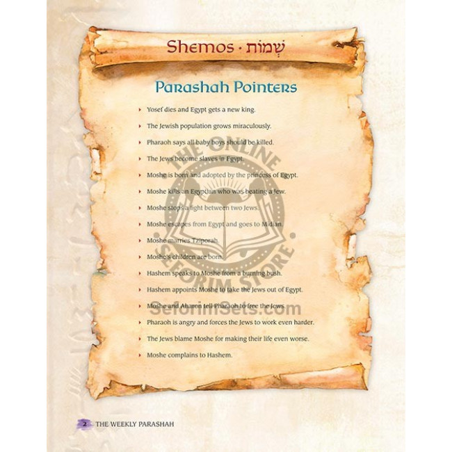The Weekly Parashah – Sefer Shemos - Jaffa Family Edition The Weekly Parashah – Sefer Shemos - Jaffa Family Edition
