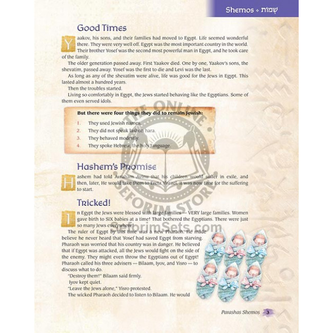 The Weekly Parashah – Sefer Shemos - Jaffa Family Edition The Weekly Parashah – Sefer Shemos - Jaffa Family Edition