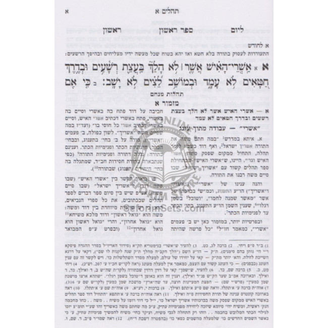 Tehillim Ohel Yosef Yitzchak - Peirush Tehilos Menachem / תהלים עם פירוש תהילות מנחם Tehillim Ohel Yosef Yitzchak - Peirush Tehilos Menachem / תהלים עם פירוש תהילות מנחם