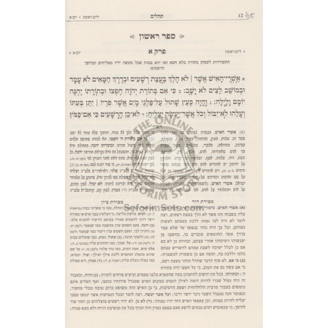 Tehillim Im Biurei Chassidus / תהלים עם ביאורי חסידות Tehillim Im Biurei Chassidus / תהלים עם ביאורי חסידות