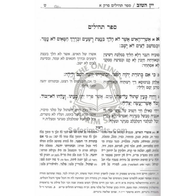 Yayin Hatov - Biurim VHaoros Al Hatargumim - Tehillim / יין הטוב - ביאורים והארות על התרגומים - תהלים Yayin Hatov - Biurim VHaoros Al Hatargumim - Tehillim / יין הטוב - ביאורים והארות על התרגומים - תהלים