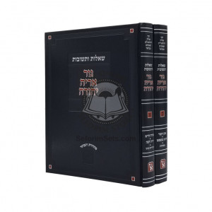 Shaalos U'Teshuvos Gur Aryeh Yehuda  /  2 Volume Set 