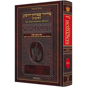 Schottenstein Interlinear Succos Machzor Full Size Ashkenaz