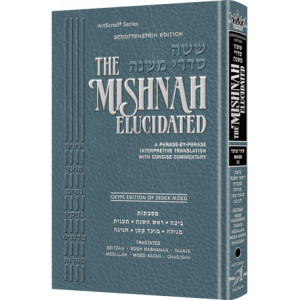 The Schottenstein Ed. Mishnah Elucidated Gryfe Ed Seder Moed Volume 3         