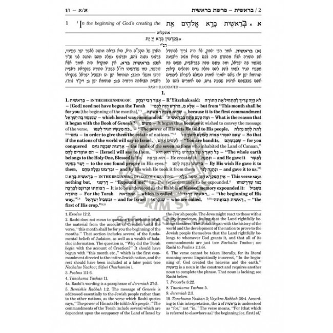 Sapirstein Edition Rashi - Full - Size - 5 Volume Slipcased Set Sapirstein Edition Rashi - Full - Size - 5 Volume Slipcased Set