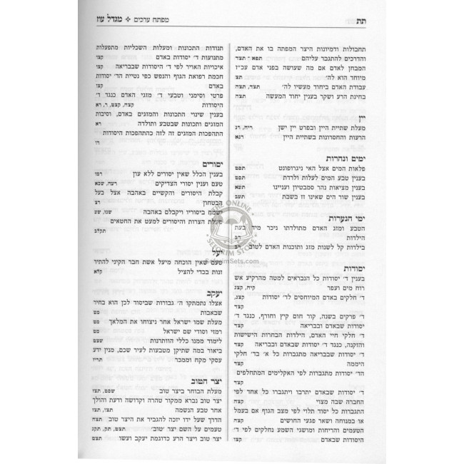 Migdal Oz - L'Rabbeinu Ya'avetz    /    מגדל עוז לרבינו היעב"ץ