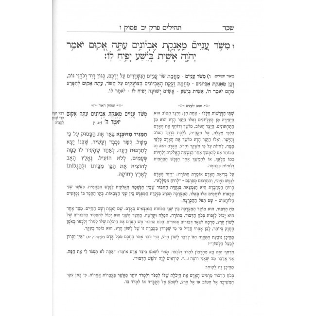 Umasok Haor Vetov Lenayim Tehillim 1 (1-17) / ומתוק האור וטוב לעיניים - תהילים א (א - י"ז) Umasok Haor Vetov Lenayim Tehillim 1 (1-17) / ומתוק האור וטוב לעיניים - תהילים א (א - י"ז)