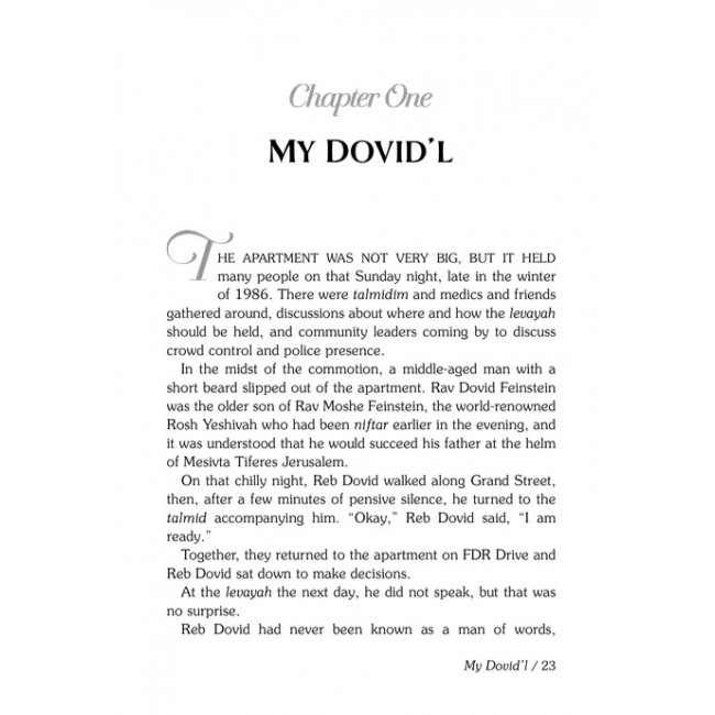 Reb Dovid - The Life and Legacy of Rabbi Dovid Feinstein Reb Dovid - The Life and Legacy of Rabbi Dovid Feinstein