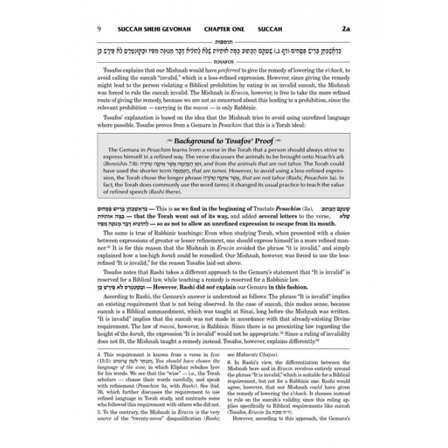 Tosafos: Tractate Rosh Hashanah Volume 2 