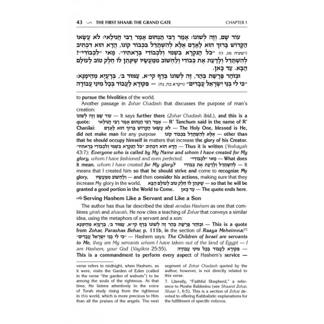Yesod VeShoresh HaAvodah Vol. 1