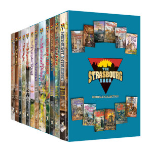 Strasbourg Saga by Avner Gold Complete 12 Volume Paperback Slipcase Set    