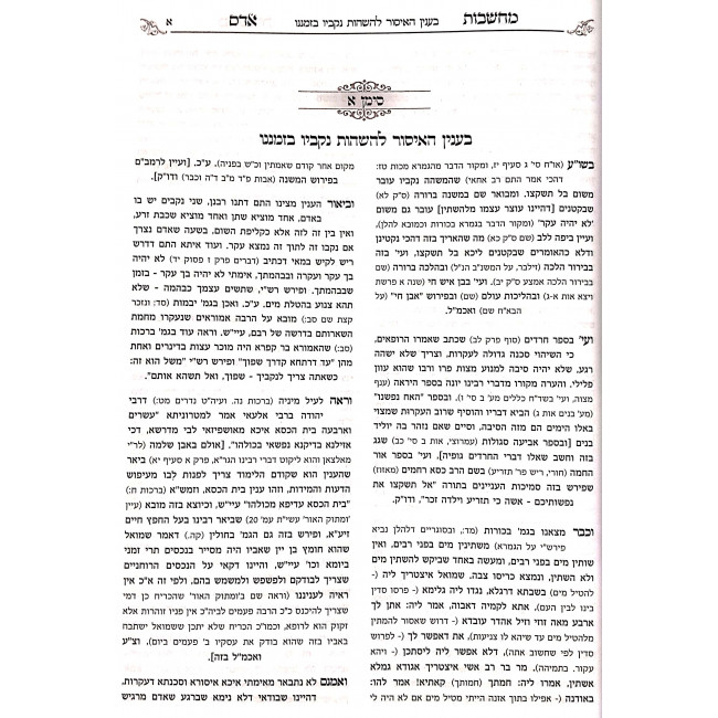 Machshevos Adam / מחשבות אדם