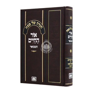 Haggadah Shel Pesach Ohr Hachaim Hamevuar / הגדה של פסח אור החיים המבואר