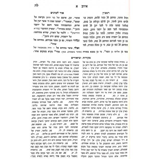 Ramban Pirush Al Sefer Iyuv Derashos Al Koheles / רמב"ן פירוש על ספר איוב דרשות על קהלת ב"כ Ramban Pirush Al Sefer Iyuv Derashos Al Koheles / רמב"ן פירוש על ספר איוב דרשות על קהלת ב"כ