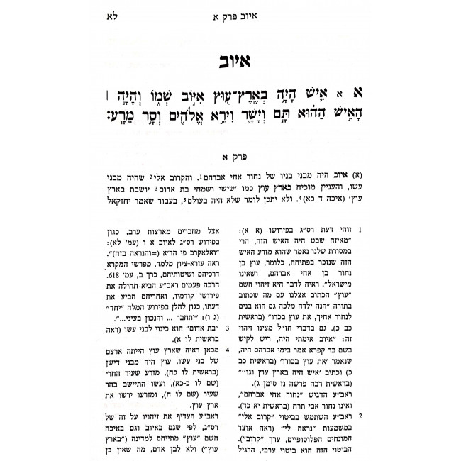 Sefer Iyuv Im Pirushei Even Ezra / ספר איוב עם פירושי אבן עזרא Sefer Iyuv Im Pirushei Even Ezra / ספר איוב עם פירושי אבן עזרא