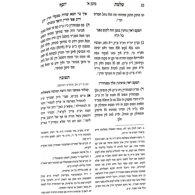 Shut Salmas Yosef Hamevuer / שו''ת שלמת יוסף המבואר Shut Salmas Yosef Hamevuer / שו''ת שלמת יוסף המבואר